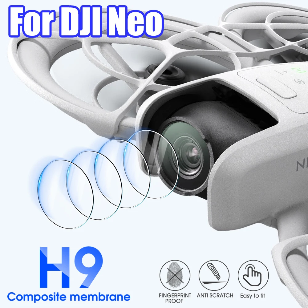 Camera Lens Protector - DJI Neo 드론용 강화 유리 카메라