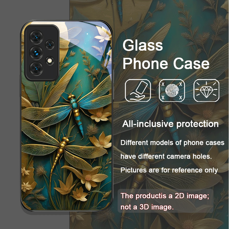꽃무늬 황금 잠자리 강화유리 폰 케이스 삼성 갤럭시 A - Samsung Galaxy A55 리뷰 및 가격