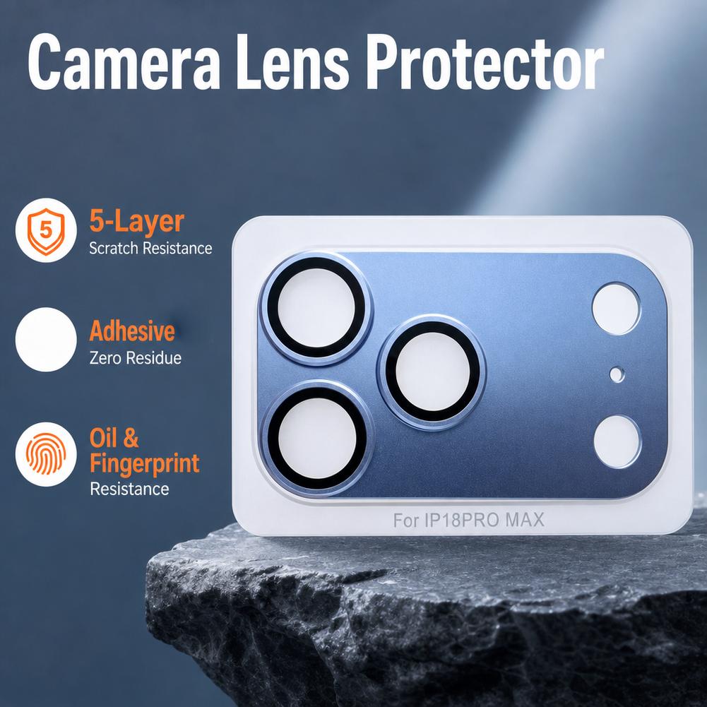 아이폰 18 Pro Max용 금속 강화 유리 카메라 보 - Camera Lens Protector 리뷰 및 가격