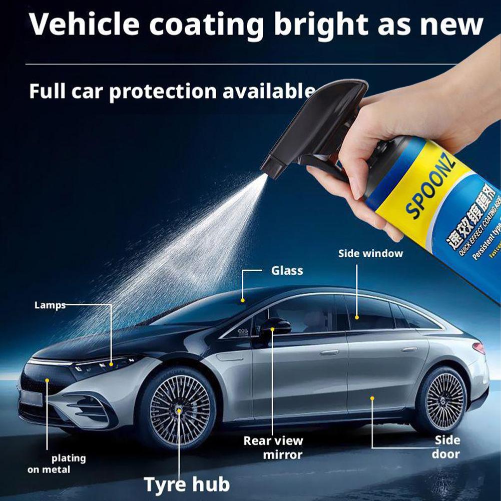 500ml 자동차 코팅 스프레이 나노 세라믹 빠른 효과 - Nano Liquid Coating 리뷰 및 가격